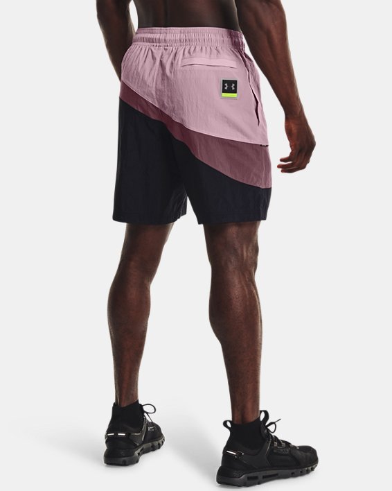 Men's UA 21230 Woven Shorts, Pink, pdpMainDesktop image number 1